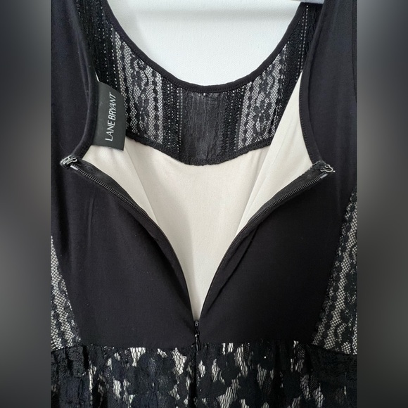 Lane Bryant Black and White Lace Dress - Picture 15 of 17
